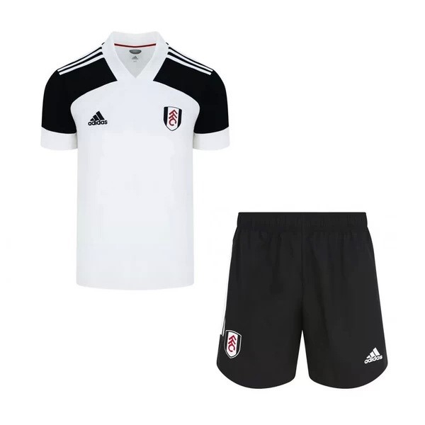 Camiseta Fulham Replica Primera Ropa Niños 2020/21 Blanco